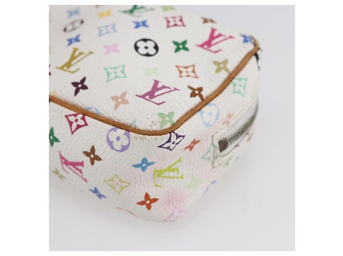 LOUIS VUITTON Pochette Wapity Monogram Multicolore Bianca M58033 Auth 153583 Bianco - vista 14