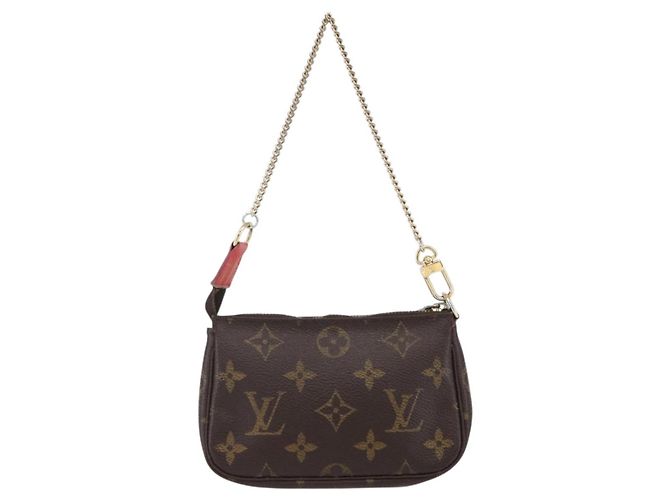 LOUIS VUITTON Mini Pochette Accessori di Natale Edizione Limitata M41655 Auth 153564 Monogramma - vista 2