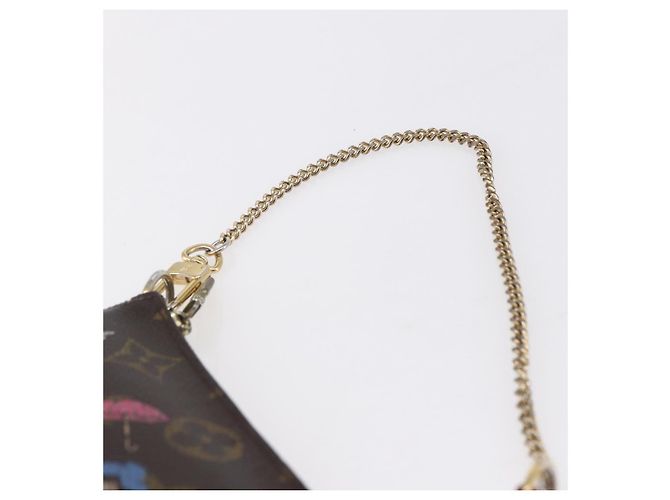 LOUIS VUITTON Mini Pochette Accessori di Natale Edizione Limitata M41655 Auth 153564 Monogramma - vista 8
