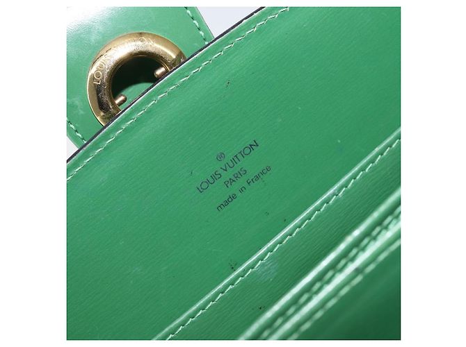 LOUIS VUITTON Epi Capuchin Schultertasche Grün M52344 LV Auth BA7926 - Ansicht 19