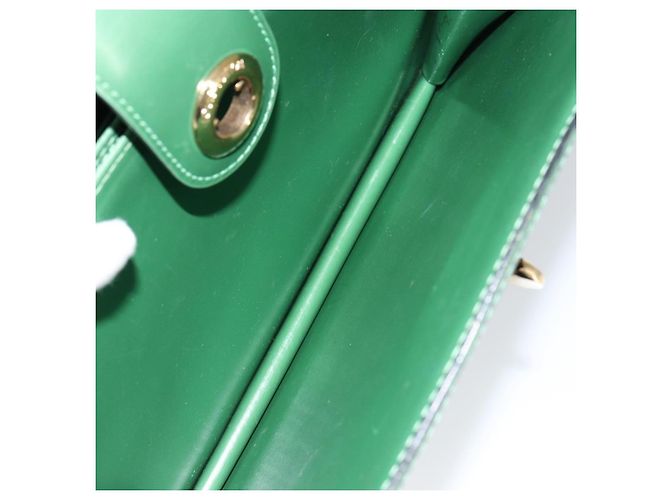 LOUIS VUITTON Epi Capuchin Schultertasche Grün M52344 LV Auth BA7926 - Ansicht 23