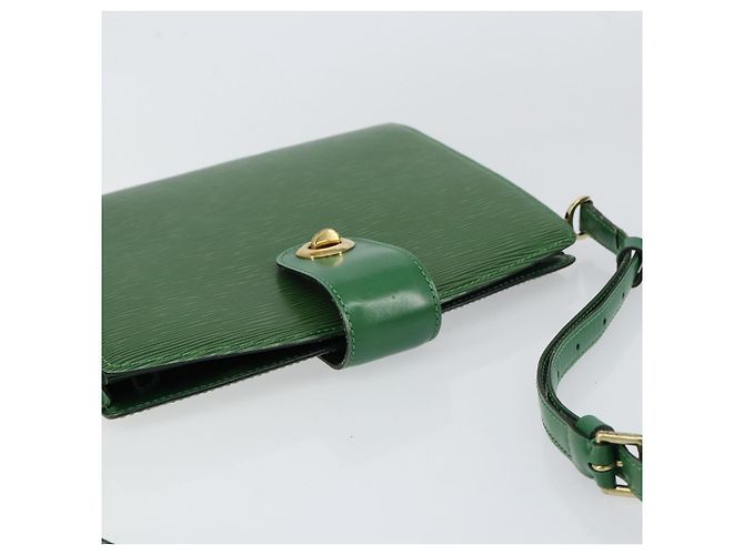 LOUIS VUITTON Epi Capuchin Schultertasche Grün M52344 LV Auth BA7926 - Ansicht 6