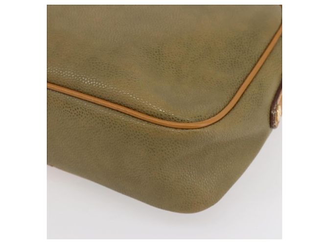 Balenciaga Borsa a Spalla in Pelle Beige Argento Auth BA8029 - vista 13