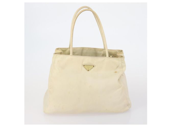 PRADA Borsa a Mano Nylon 2 Set Rosso Bianco Auth bs30661 - vista 2