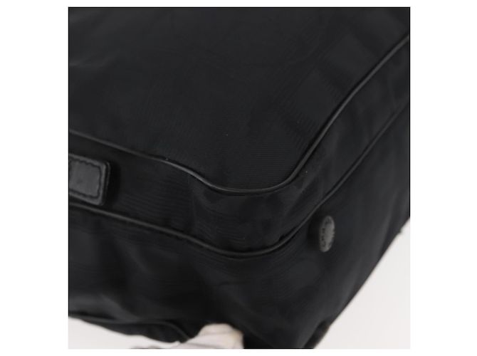 CHANEL Nuova Borsa da Viaggio in Nylon Nera CC Auth ki6162 Nero - vista 14
