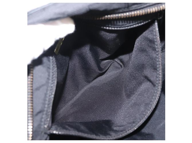 CHANEL Nuova Borsa da Viaggio in Nylon Nera CC Auth ki6162 Nero - vista 24