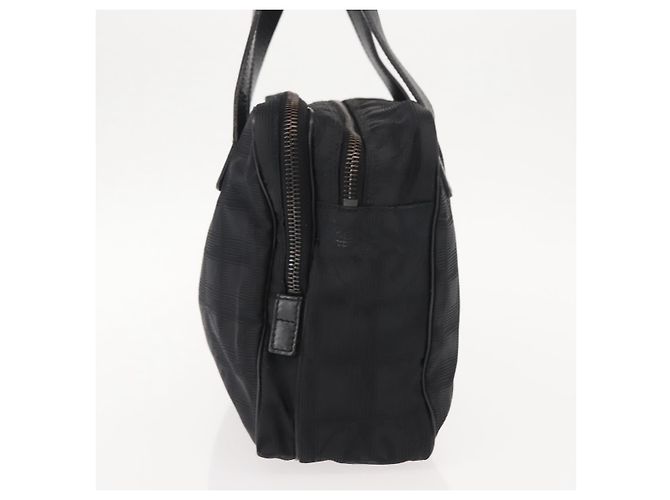 CHANEL Nuova Borsa da Viaggio in Nylon Nera CC Auth ki6162 Nero - vista 3