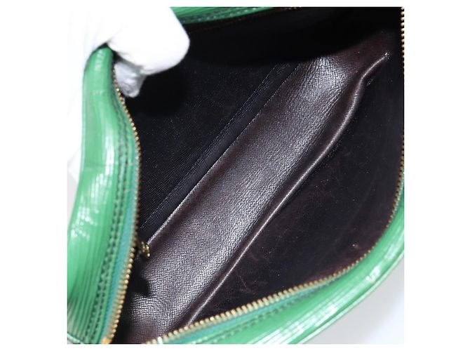 LOUIS VUITTON Bolsa de Ombro Epi Trocadero 23 Verde M52304 LV Auth 151091 - vista 10