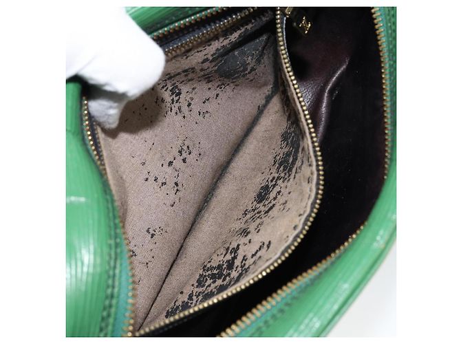 LOUIS VUITTON Bolsa de Ombro Epi Trocadero 23 Verde M52304 LV Auth 151091 - vista 11