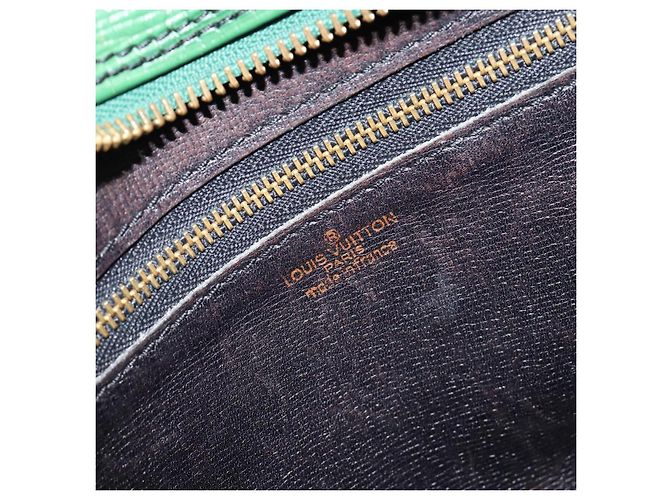 LOUIS VUITTON Bolsa de Ombro Epi Trocadero 23 Verde M52304 LV Auth 151091 - vista 19