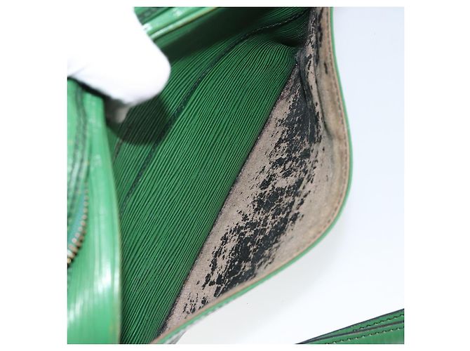 LOUIS VUITTON Bolsa de Ombro Epi Trocadero 23 Verde M52304 LV Auth 151091 - vista 23