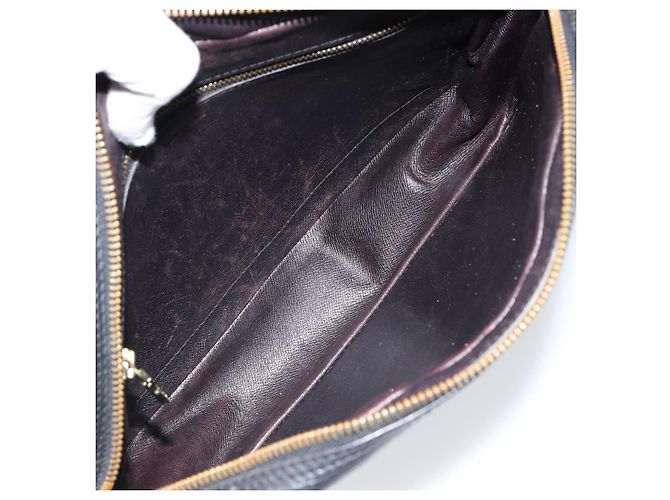 LOUIS VUITTON Borsa a Spalla Epi Trocadero 27 Nera M52312 LV Auth 151092 Nero - vista 10