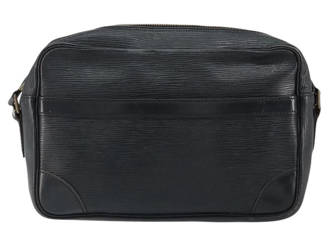 LOUIS VUITTON Borsa a Spalla Epi Trocadero 27 Nera M52312 LV Auth 151092 Nero - vista 13