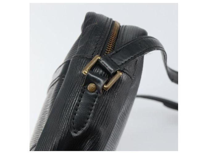 LOUIS VUITTON Borsa a Spalla Epi Trocadero 27 Nera M52312 LV Auth 151092 Nero - vista 9