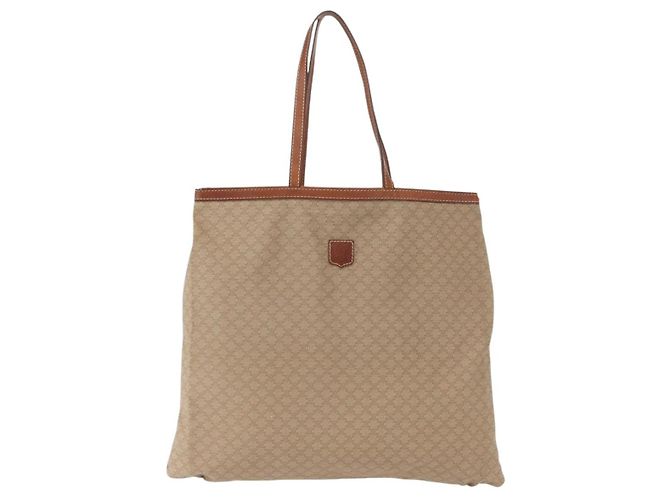 Céline CELINE Macadam Canvas Tote Bag PVC Beige Auth 151976 - Ansicht 13