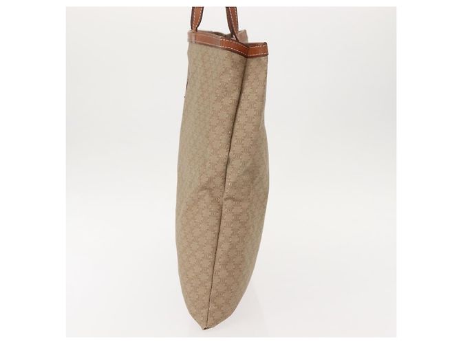 Céline CELINE Macadam Canvas Tote Bag PVC Beige Auth 151976 - Ansicht 3
