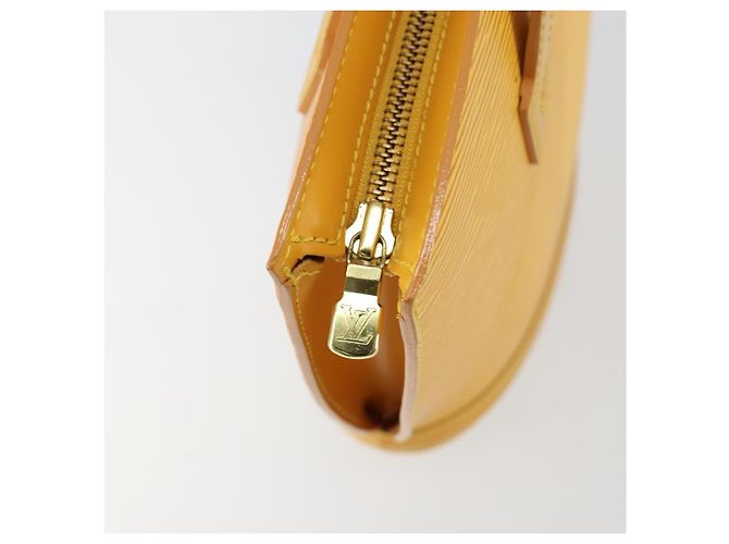 LOUIS VUITTON Borsa Lunga con Manici Saint Jacques Epi Gialla M52339 LV Auth 152206 Giallo - vista 10