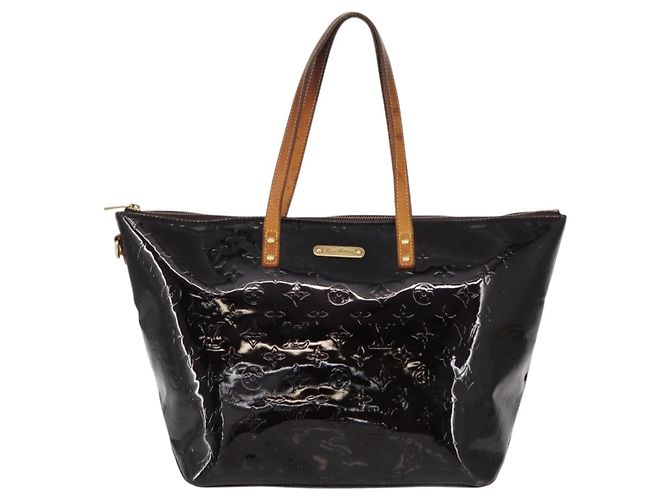 LOUIS VUITTON Monogram Vernis Bellevue GM Tote Bag Amarante M93589 Auth 149692 Dark red - view 13