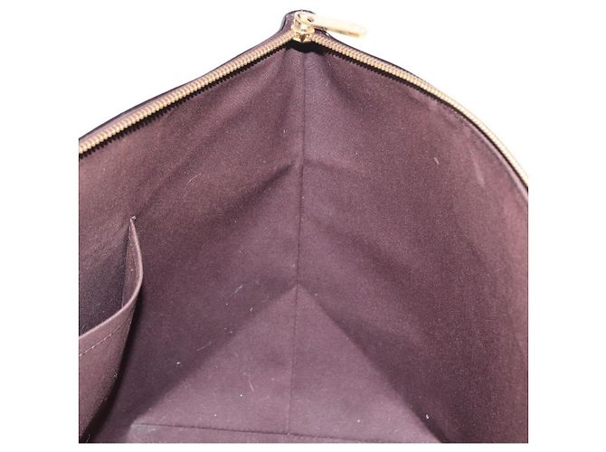 LOUIS VUITTON Monogram Vernis Bellevue GM Tote Bag Amarante M93589 Auth 149692 Dark red - view 20