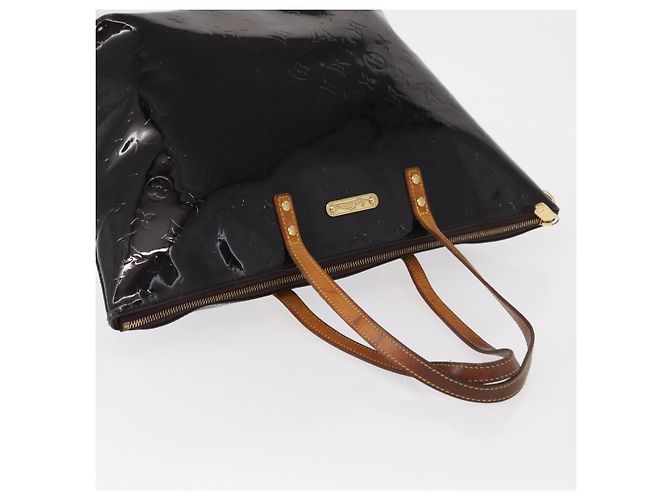 LOUIS VUITTON Monogram Vernis Bellevue GM Tote Bag Amarante M93589 Auth 149692 Dark red - view 7