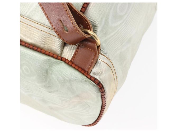 Mochila LOEWE de lona recubierta oro plata auténtica 149520 - vista 10