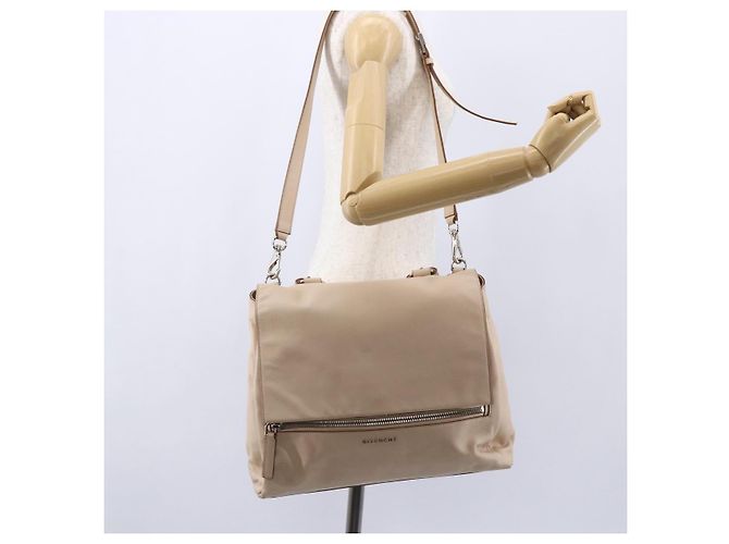 Borsa a mano GIVENCHY in pelle 2 vie blu baby argento autentica bs30809 Blu chiaro - vista 27