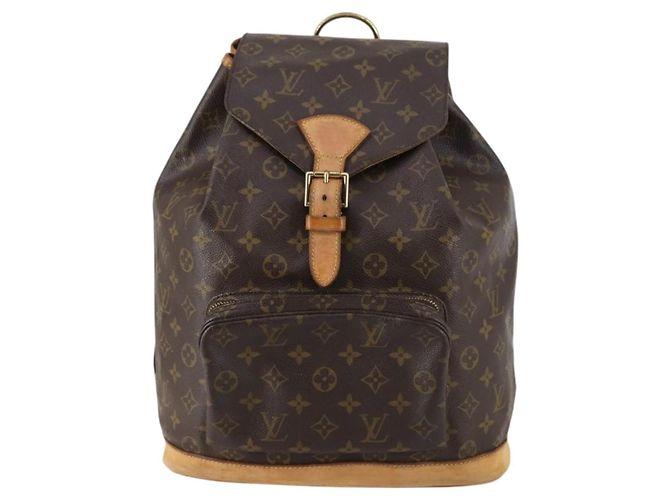 LOUIS VUITTON Zaino Monogram Montsouris GM M51135 LV Auth BA5703 Monogramma - vista 13