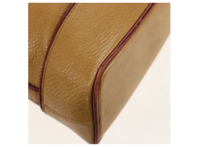 Cartier Borsa a spalla in pelle beige Auth 151907 - vista 16