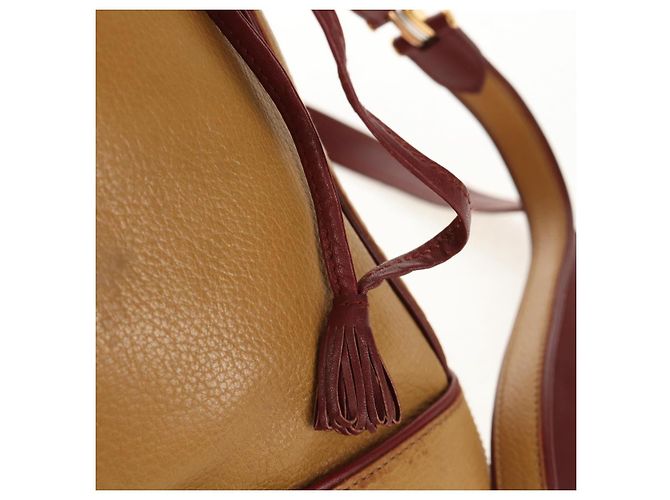 Cartier Borsa a spalla in pelle beige Auth 151907 - vista 19