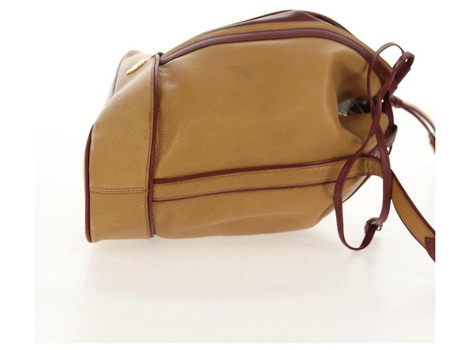 Cartier Borsa a spalla in pelle beige Auth 151907 - vista 4