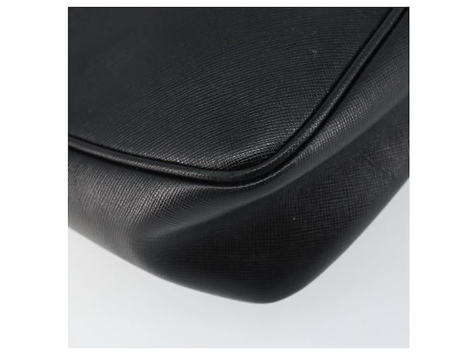 Borsa a Spalla in Pelle Nera Salvatore Ferragamo Auth 151842 Nero - vista 14