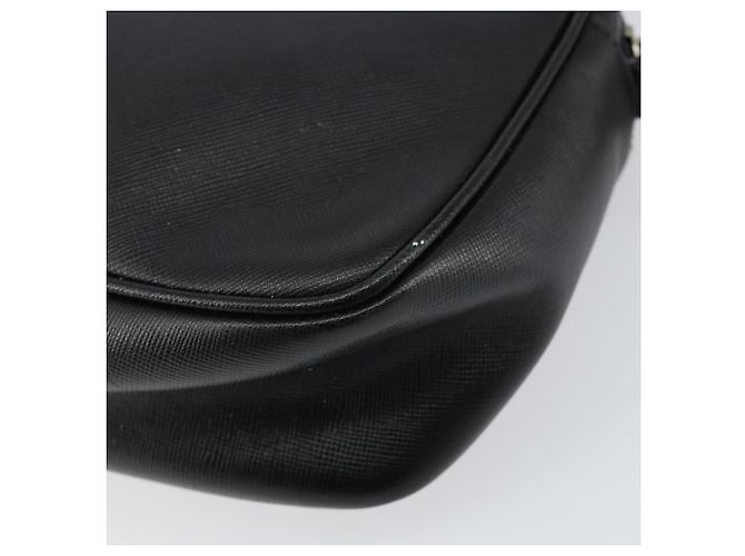 Borsa a Spalla in Pelle Nera Salvatore Ferragamo Auth 151842 Nero - vista 15