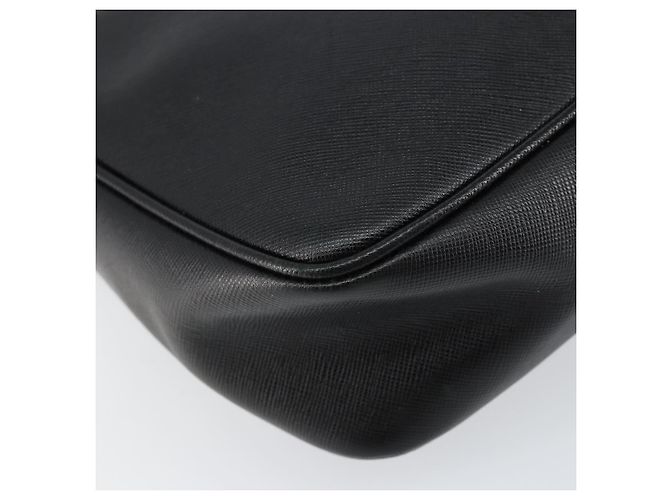 Borsa a Spalla in Pelle Nera Salvatore Ferragamo Auth 151842 Nero - vista 16