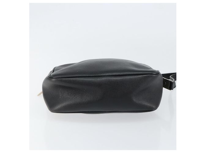 Borsa a Spalla in Pelle Nera Salvatore Ferragamo Auth 151842 Nero - vista 5