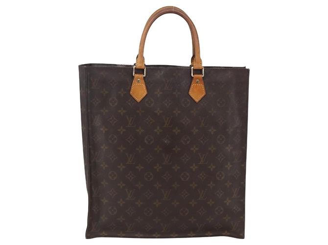 LOUIS VUITTON Borsa Sac Plat Monogram M51140 LV Auth bs30682 Monogramma - vista 13