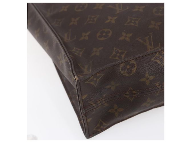 LOUIS VUITTON Borsa Sac Plat Monogram M51140 LV Auth bs30682 Monogramma - vista 14