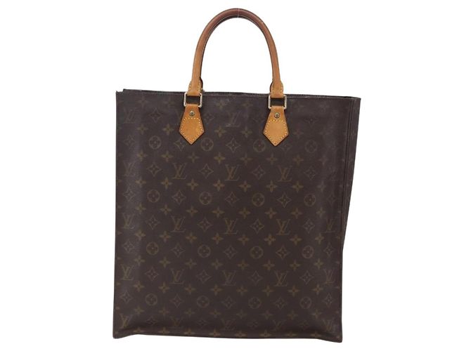LOUIS VUITTON Borsa Sac Plat Monogram M51140 LV Auth bs30682 Monogramma - vista 2