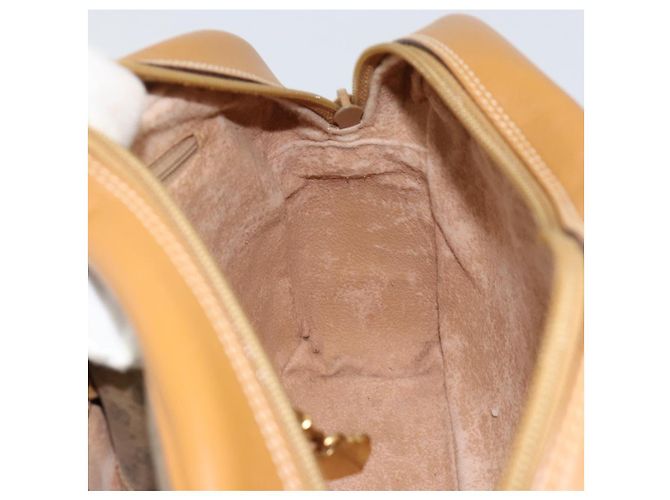 Gucci Borsa a Spalla Micro GG Supreme PVC Beige Oro 001 113 0942 Auth ep12096 D'oro - vista 18
