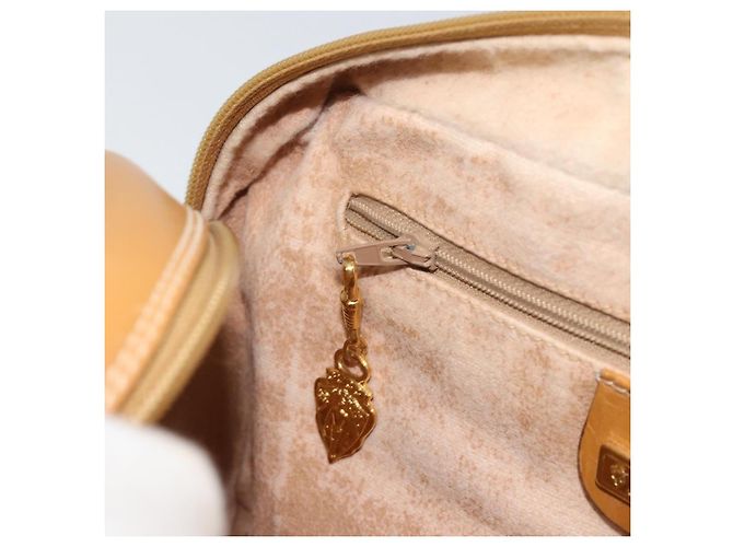 Gucci Borsa a Spalla Micro GG Supreme PVC Beige Oro 001 113 0942 Auth ep12096 D'oro - vista 20