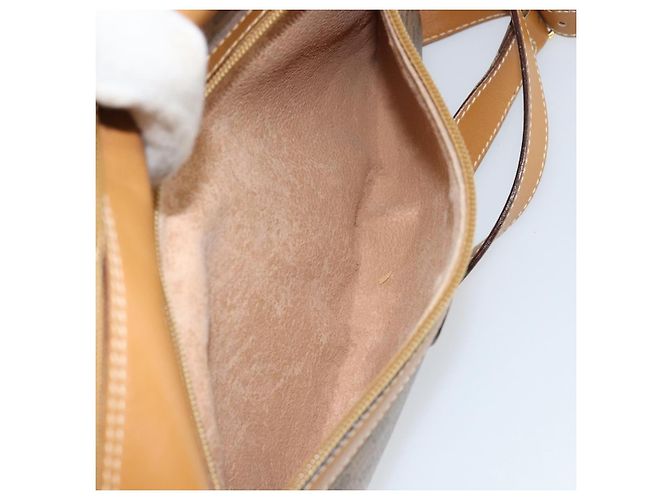 Gucci Borsa a Spalla Micro GG Supreme PVC Beige Oro 001 113 0942 Auth ep12096 D'oro - vista 23