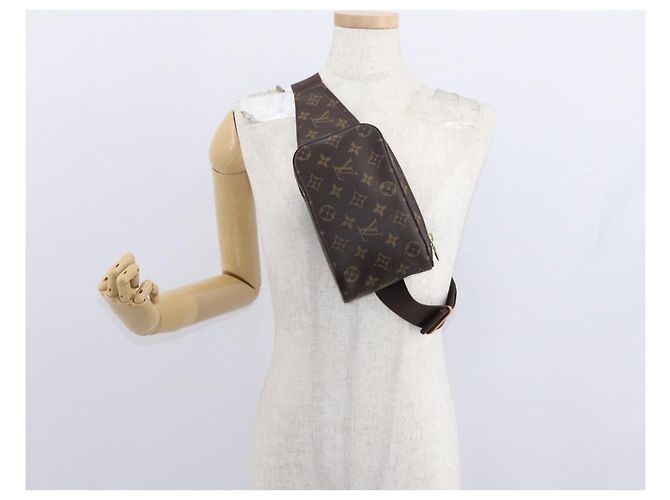 LOUIS VUITTON Borsa a Spalla Monogram Geronimos SPO M50211 LV Auth yk19759 Monogramma - vista 23