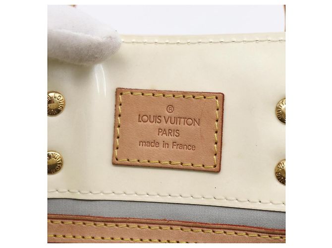 LOUIS VUITTON Borsa a Mano Monogram Vernis Reade PM Perle M91336 LV Auth 153943V - vista 17