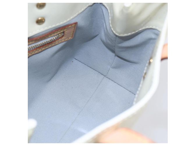 LOUIS VUITTON Borsa a Mano Monogram Vernis Reade PM Perle M91336 LV Auth 153943V - vista 18