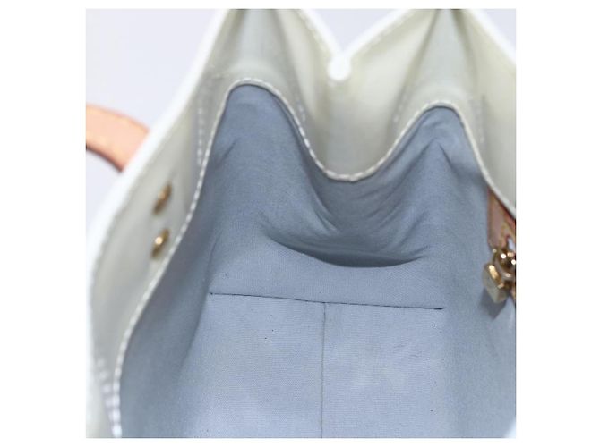 LOUIS VUITTON Borsa a Mano Monogram Vernis Reade PM Perle M91336 LV Auth 153943V - vista 19