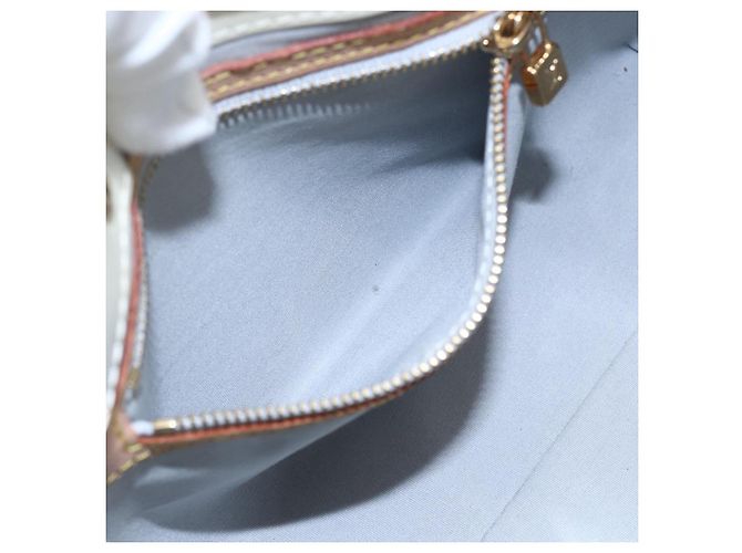 LOUIS VUITTON Borsa a Mano Monogram Vernis Reade PM Perle M91336 LV Auth 153943V - vista 20