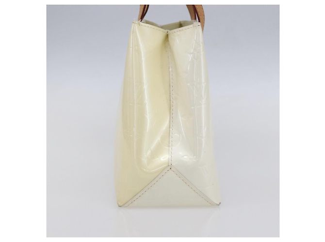 LOUIS VUITTON Borsa a Mano Monogram Vernis Reade PM Perle M91336 LV Auth 153943V - vista 4