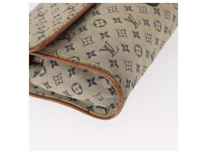 LOUIS VUITTON Bolsa de Ombro Mini Camille com Corrente Monograma Azul M92002 Auth 153870 - vista 15