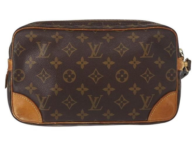 LOUIS VUITTON Clutch Marly Dragonne GM Monogram M51825 LV Auth 154481 Monogramma - vista 2