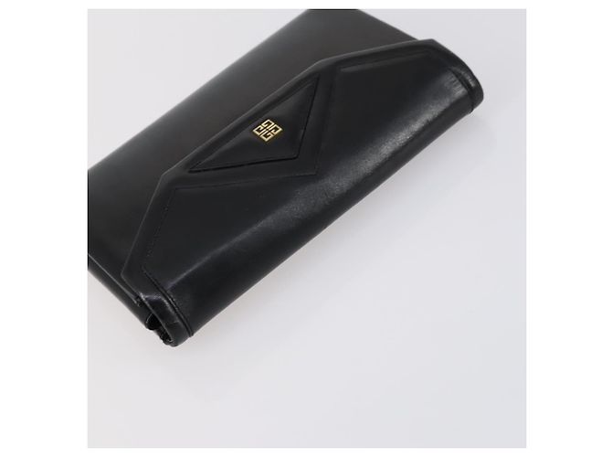 Borsa Clutch GIVENCHY in Pelle 4 Pezzi Rosso Nero Auth bs30863 - vista 16