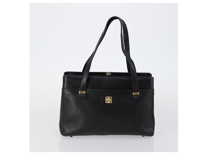 Borsa Clutch GIVENCHY in Pelle 4 Pezzi Rosso Nero Auth bs30863 - vista 2